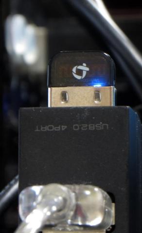 キーボードが繋がっているだけで、常に点滅しています