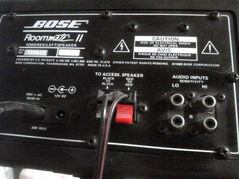 シンプルなバックパネル