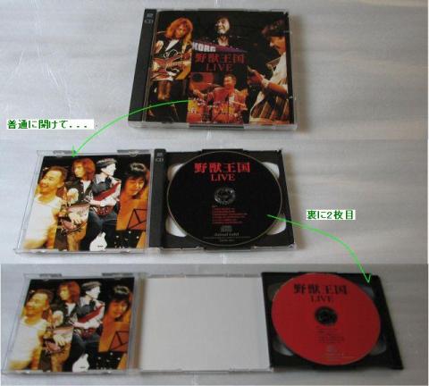 こういう変わったケースの2枚組