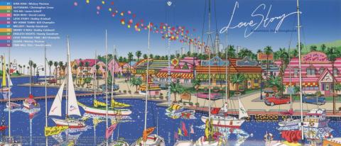 この手の企画盤では定番のイメージ画ジャケット