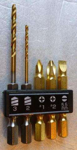 5種類のビット付き