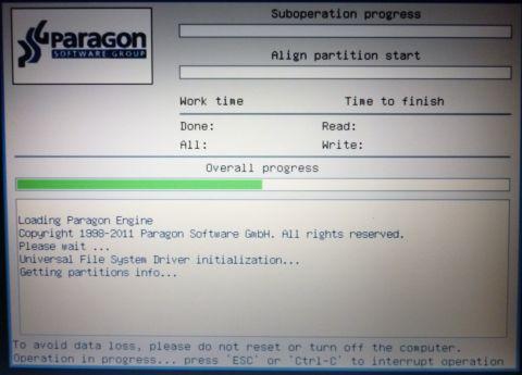 アライメント実行中...