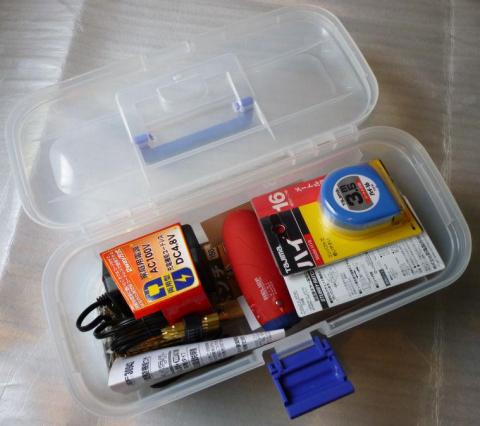 工具箱にぎっしり...w