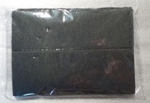 ティッシュペーパーは「黒」