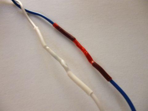 ケーブル接合部をきちんと覆っています。