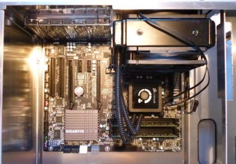 水冷ヘッド取り付けも問題なし