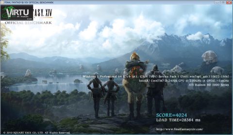Virtu対応ソフトでは肩にロゴが挿入される(非表示も可能)