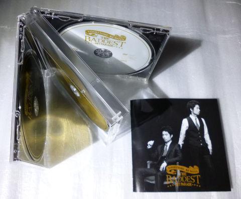 初回版は2CD+DVDの3枚組