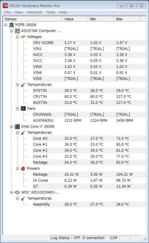 一部が「TRIAL」になっているのは、レジストレーションしてないからです