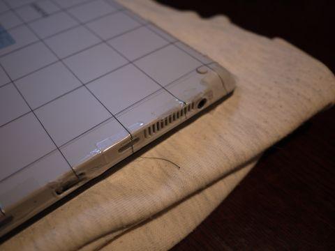 廃熱孔はふさいでない