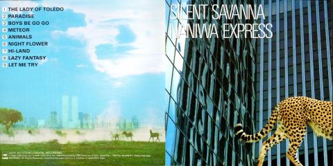 ビルとサバンナの合成写真が今思うと檻にはめられた感じ?