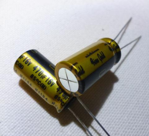 Fine Goldシリーズ、470μFの16V