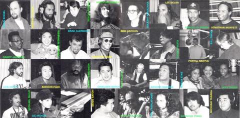 レコーディングに参加したプレイヤーも洋の東西問わず多彩