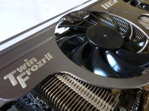 特徴的なツインファンの“Twin Frozr II ”搭載