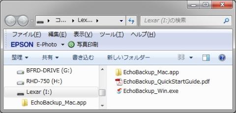 こういうファィルが入ってる
