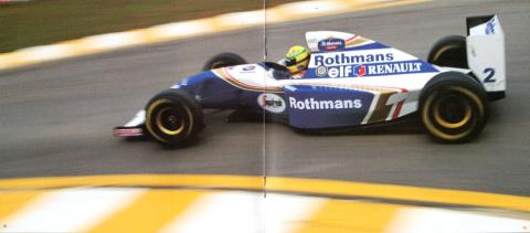 念願のRenaultエンジンを得たSennaの走りを見ることができたのはほんのわずかの間だった...