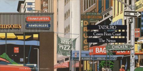 この手のアルバムではおきまりのイラストジャケット