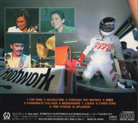 フットワーク時代の亜久里。このときは目立った戦績を残せていない。