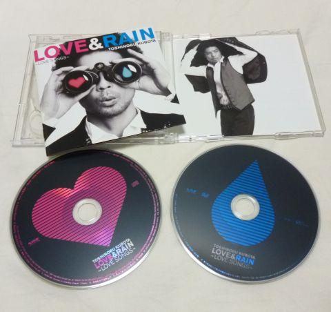 ディスクデザインも恋=CDと雨=DVD