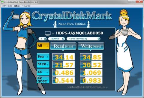 ま、USB2.0のHDDデスカラネ