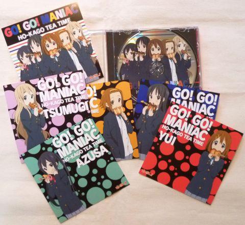 「GO!GO! MANIAC」のMaxi。ま、当然着せ替えジャケットの初回盤を掴んでいるわけですがっ!