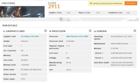 要求性能高いな。HD5850ですら3000足らず。