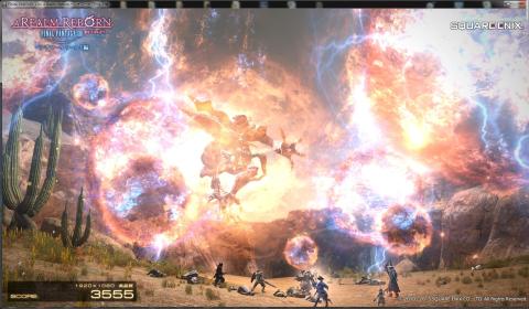 とにかくエフェクトがハデですな。