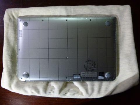 負荷動作は当然ひっくり返して実行した