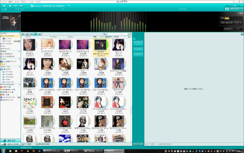 機器への転送時は右へ移す感じ