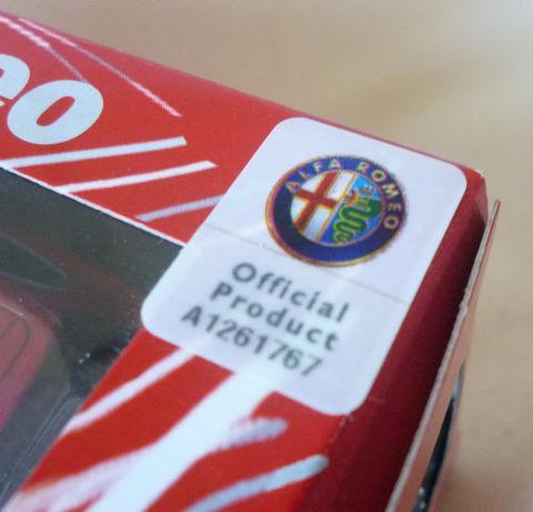 Alfa Romeo Official Product