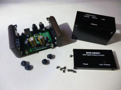 DVK-UDA01を組み込むとこんな感じ