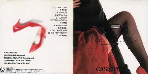 ジャケットも今までのCASIOPEAにない扇情的なもの