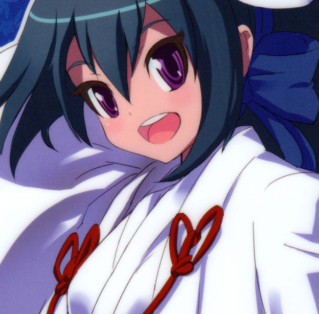 巫女衣装のサラちゃわん。