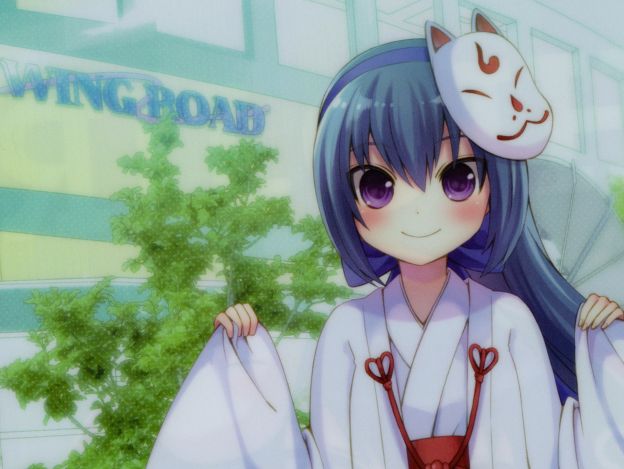 手で袖を摘まんだカワイイポーズのサラちゃわん