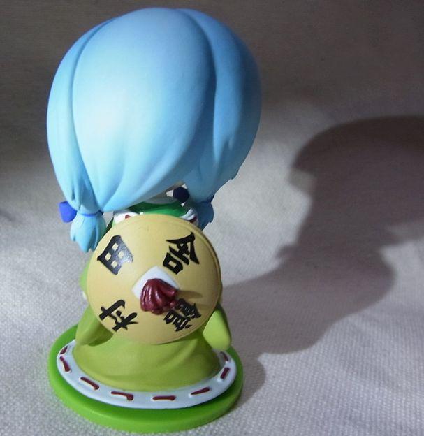 背負った菅笠には「田舎館村」の文字が。