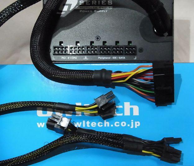 電源ユニット直付けはたったこれだけ。