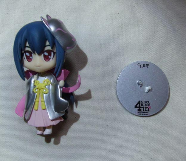 パーツは本体(首は可動する)とベースの2点。