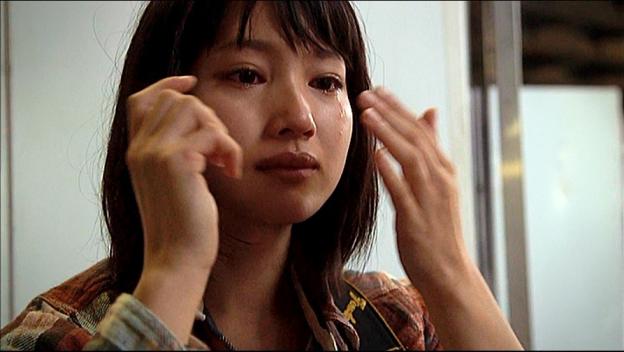 「Looking to the sky」を歌っているさなかに泣き出してしまった詩織