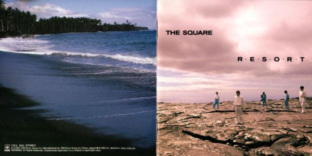 パホイホイ溶岩の上に立つメンバー。このメンバー構成での最後の作品。