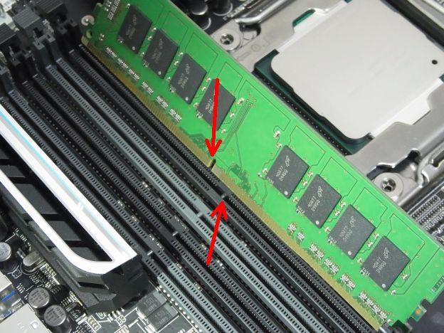 逆向きには挿入できない。