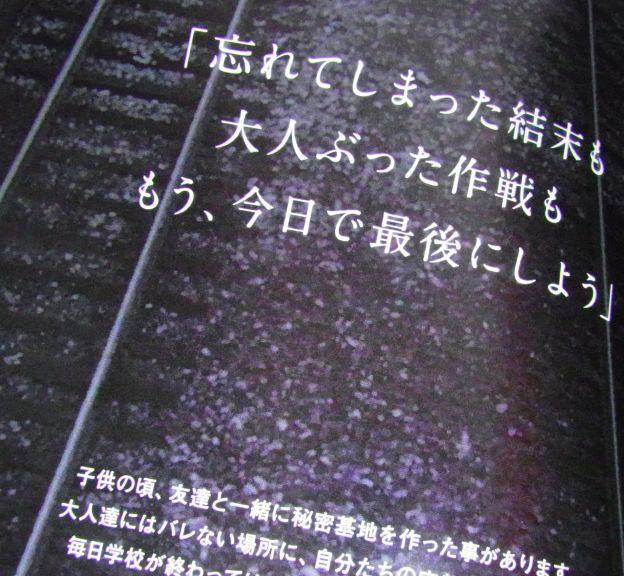 プレミアムブックには各曲のバックボーンの紹介(上はサマーエンドロール)