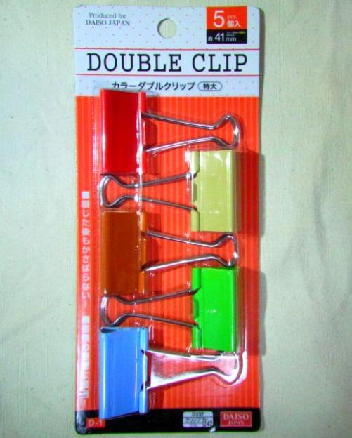 5色構成。行ったダイソーではこの組み合わせしかなかった。