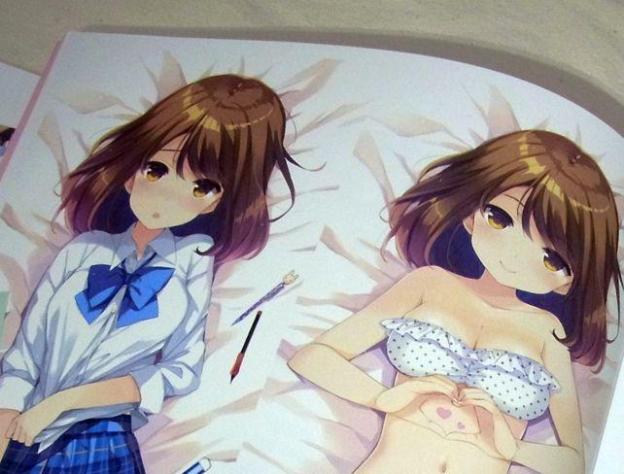 ゲームの顔(CMにも出てた)ここみんの抱き枕カバー(下半身自主規制w)