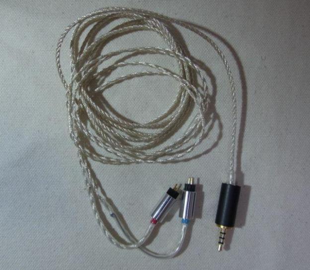 銀メッキ銅線の輝きが美しい