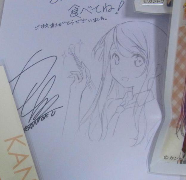 ラフ画っぽいのがいいな。