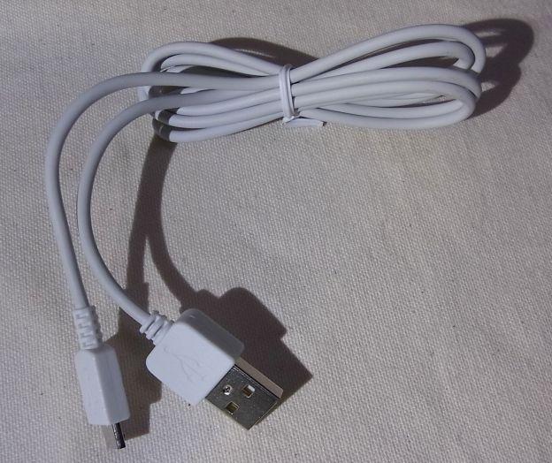 長さと両端の端子形ともに「よくあるタイプ」で取り立てて特徴はない。