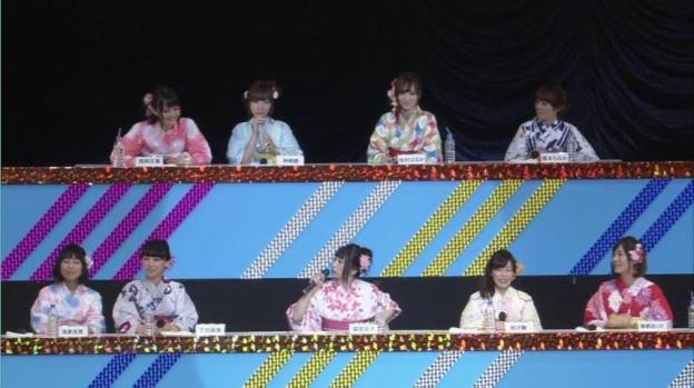 熱弁をふるう下壇中央のゆっこさんから離れる?キャストw