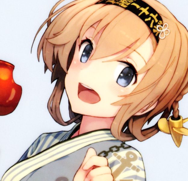 スクリューの髪飾りがキュート!