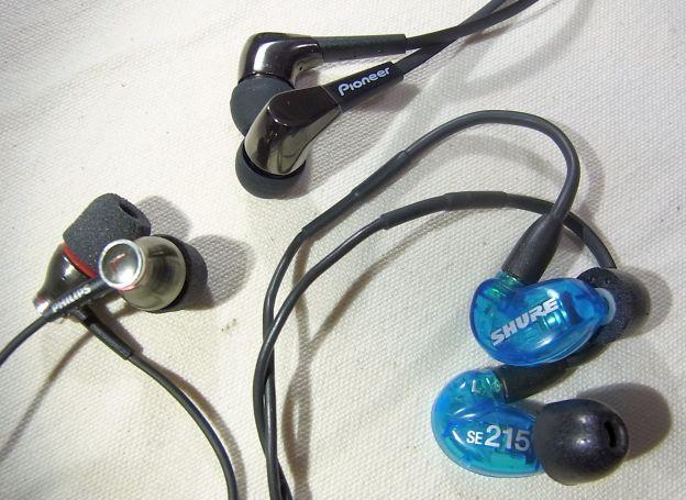 対抗はすべて純正フォーム系イヤーチップを装着