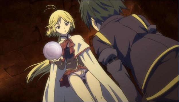 トリニティセブンのひとり、ツンデレ娘の山奈ミラとの戦闘の最中...なのだが?w